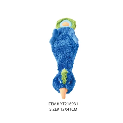 Peacock Stuffing Free Dog Toy Manufacturers