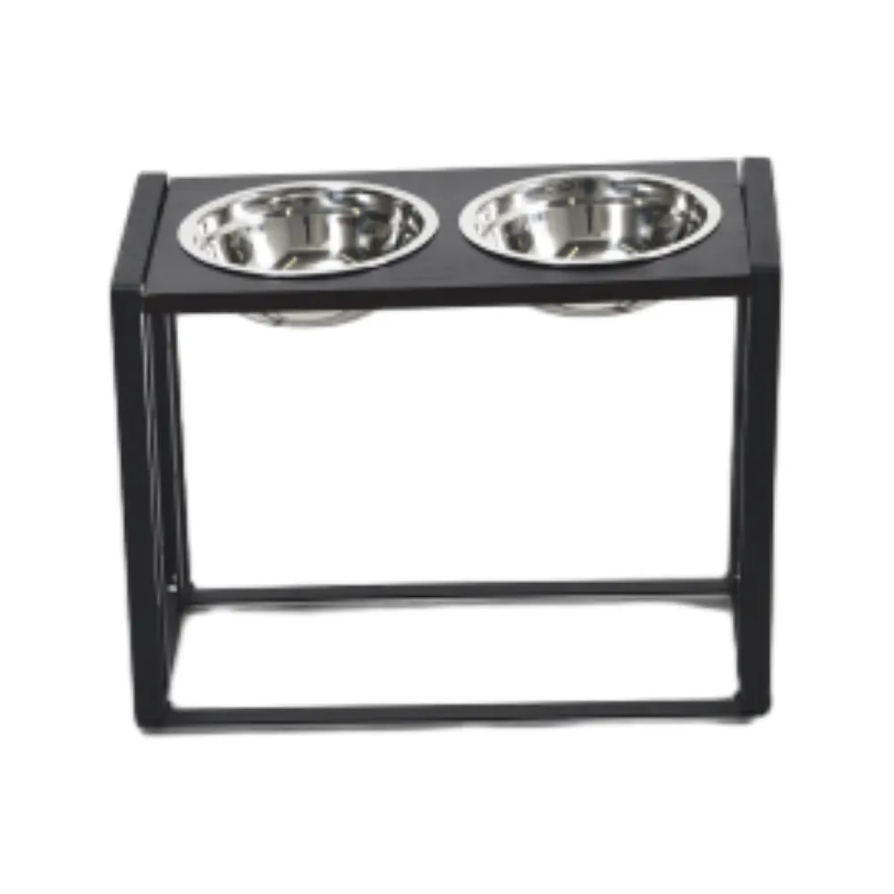 Metal Dog Elevated Feeder With Stainless Steel Dog Bowl - Image 5