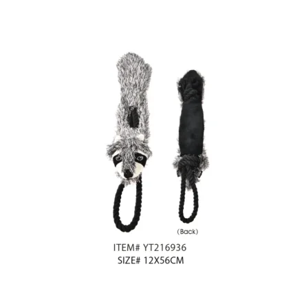 Customize Durable Soft Dog Raccoon Toys