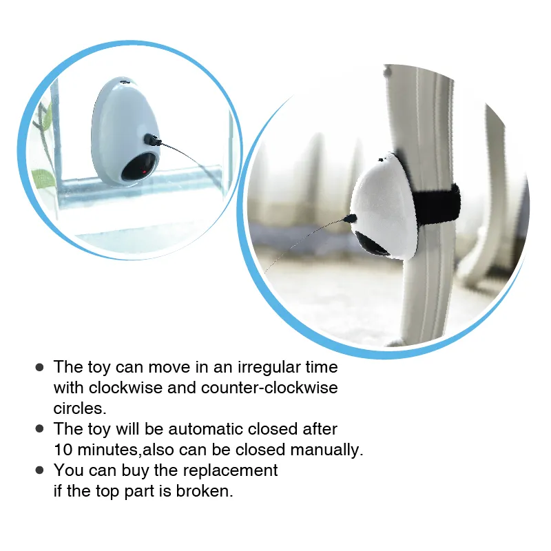 Feather Cat Toy Electric Automatic Laser Cat Toys - Image 3