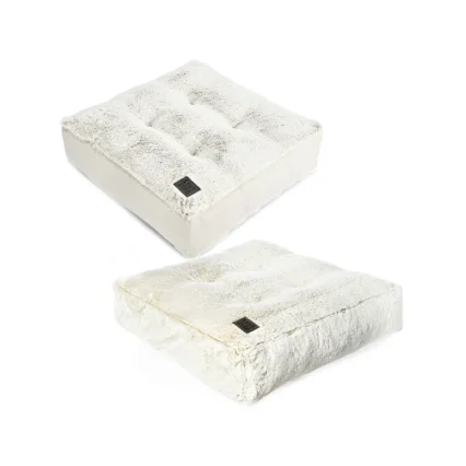 Fluffy Dog Cushion Big Raised Dogs Bed