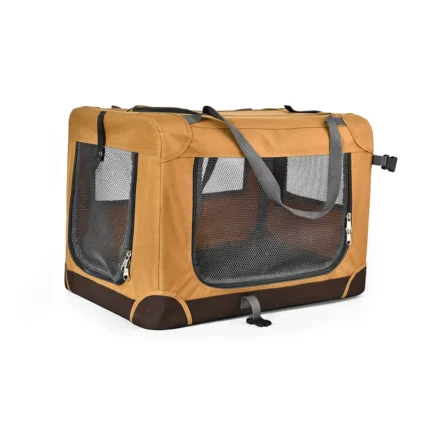 Outdoor Oxford Fabric Waterproof Foldable Steel Tube Pet Crate