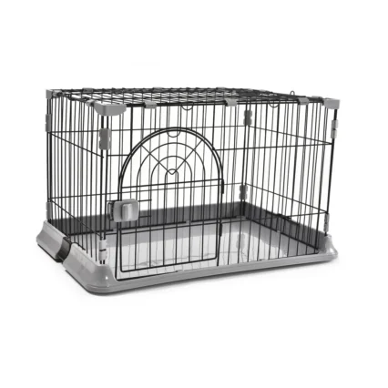 Indoor Cat Cages Single Layer Metal Steel Wire Crate