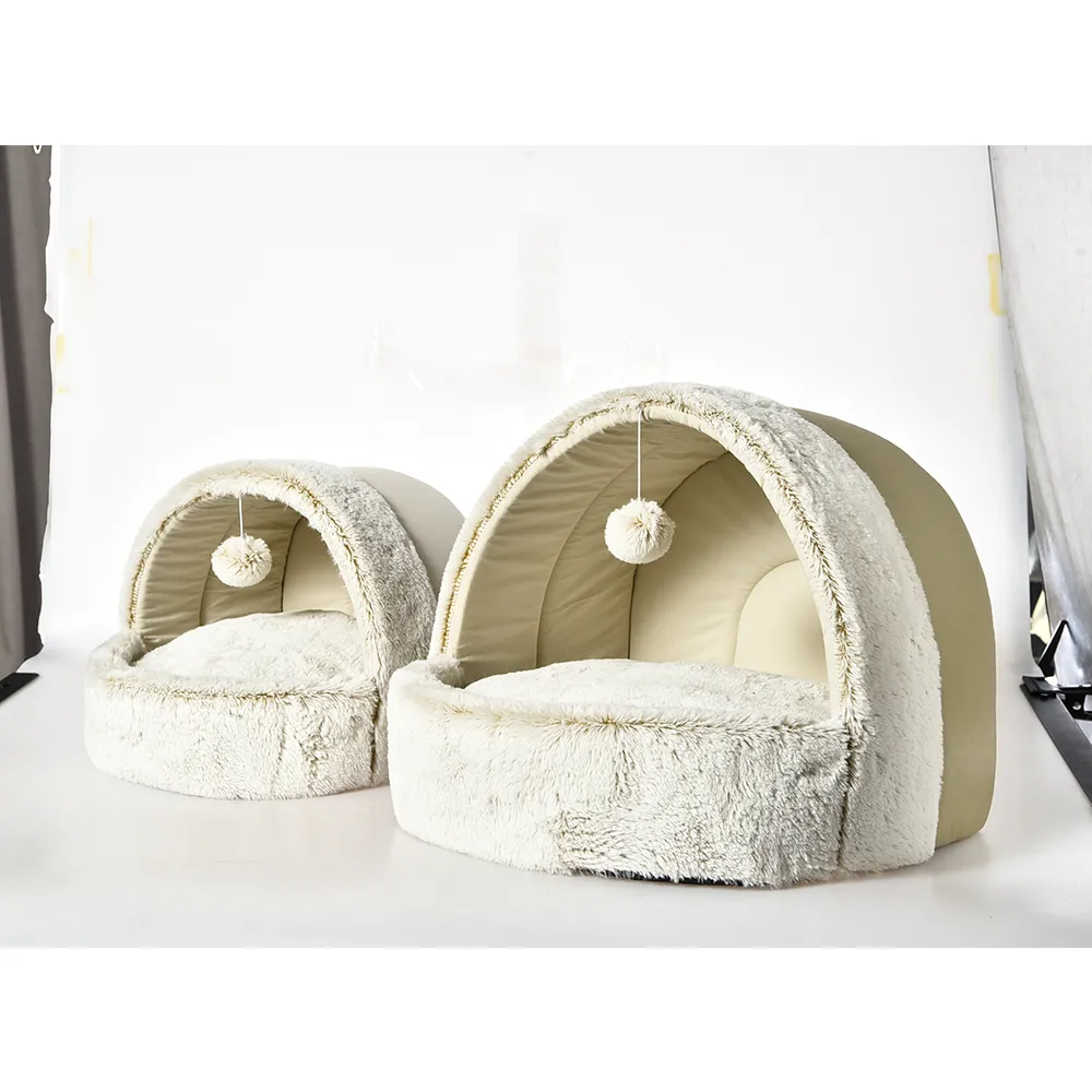 Cat Warm Beds Kitty Ball Cat Bed - Image 4