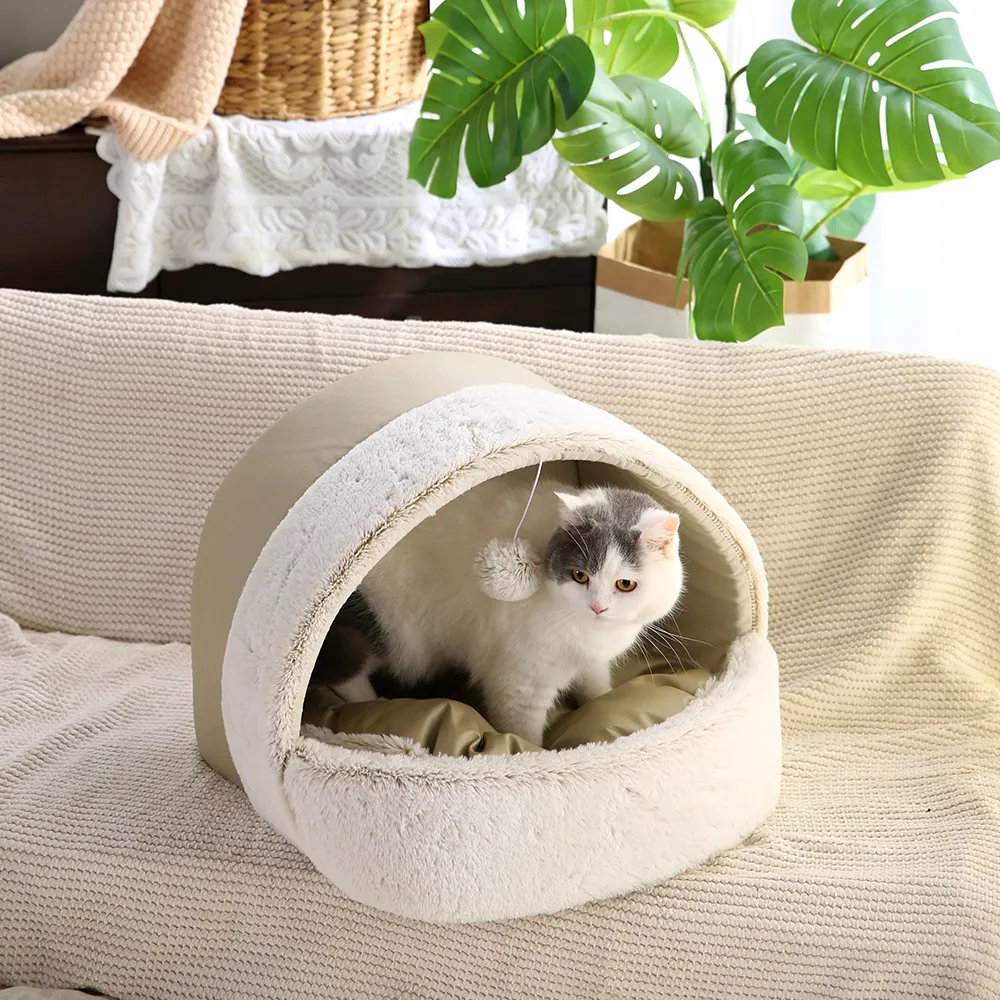 Cat Warm Beds Kitty Ball Cat Bed - Image 5