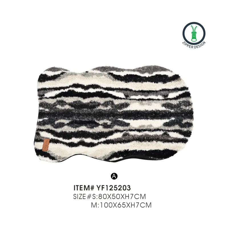 Washable Chenille Pet Bed Large Cushion Dog Bed - Image 2