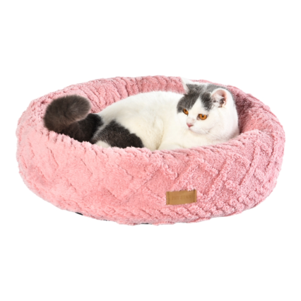 Luxury Round Dog Beds Soft Pet Bed