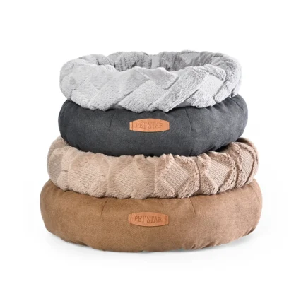 Nest Cat Bed Sleeping Fuzzy Round Dog Bed