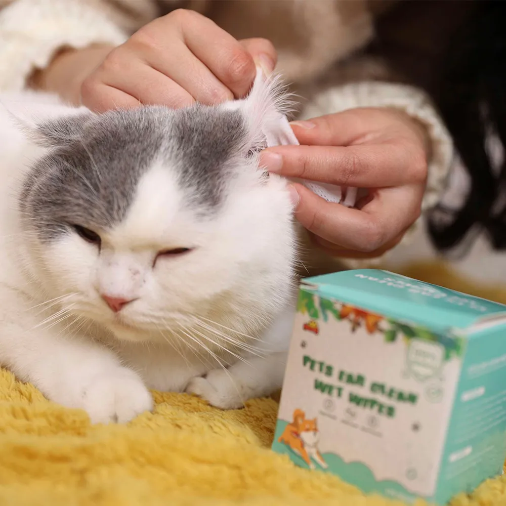 Pet Ear Wipes Dog Cat Ear Cleaning Wipes - Image 6