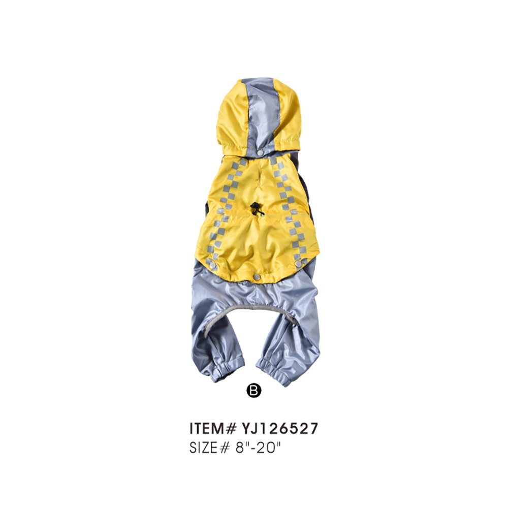 Dog Waterproof Jacket Reflective Dog Hoodie - Image 5