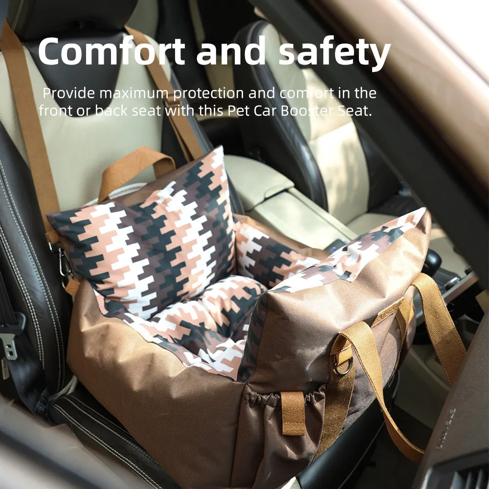Car Seat Dog Bed Dog Booster Seat - Image 2