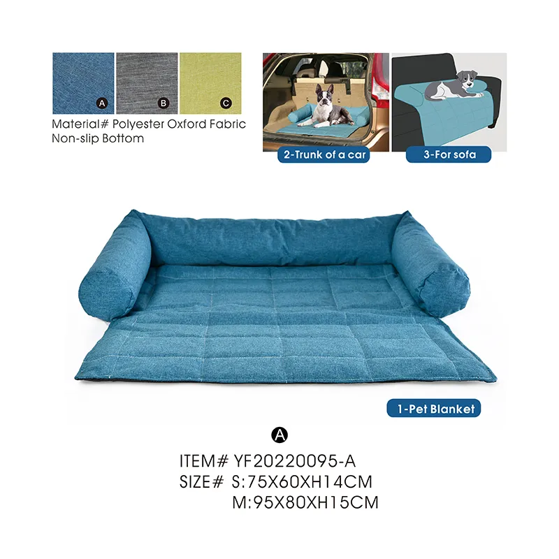 Waterproof Pet Bed Sofa Cover Dog Bed With Sides - Image 3