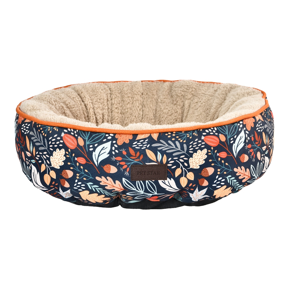 Round Large Dog Bed Comfy Plush Pet Beds - Image 3