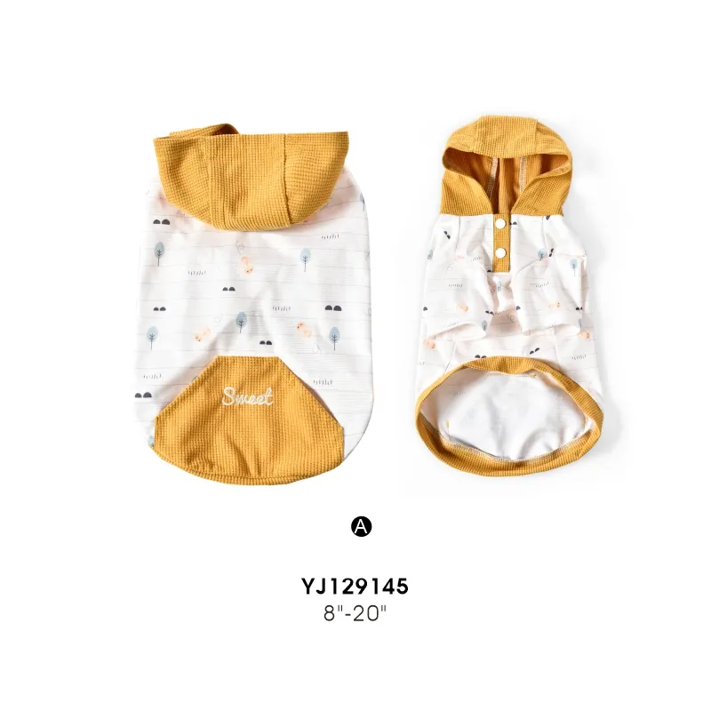 Pet Hoodie Dog Puppy Cat Clothes - Image 3