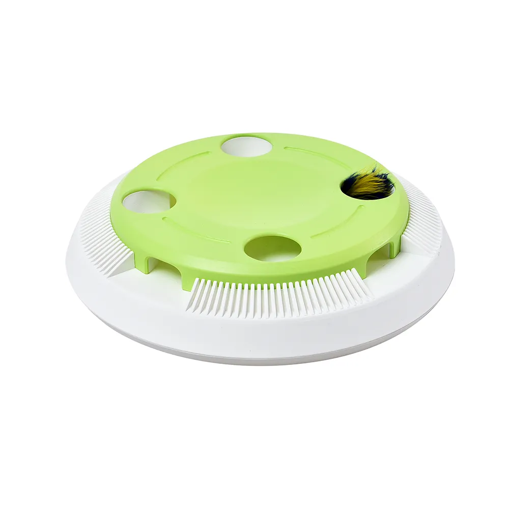 Electronic Rotating Feather Cat Toy