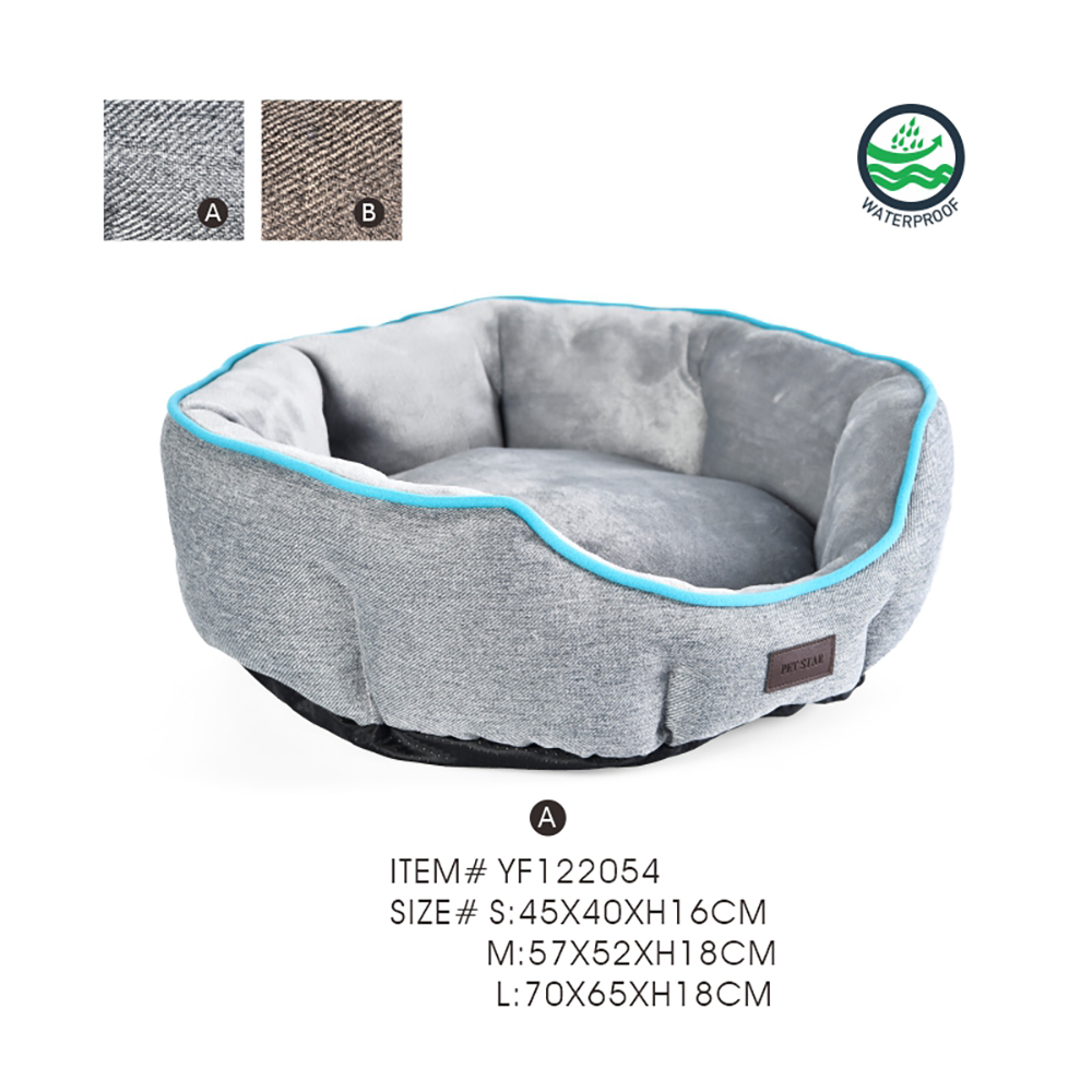 Dog Bed With Removable Cushion Waterproof Warming Cat Beds - Image 6