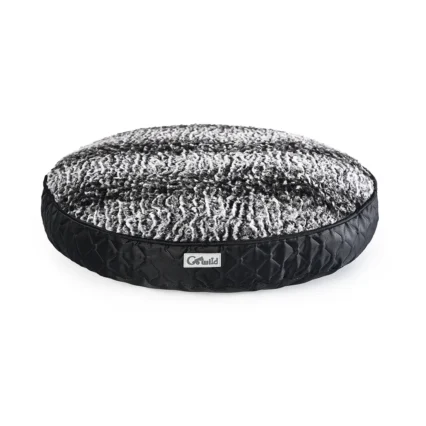 Round Pillow Dog Beds Plush Soft Pet Bed