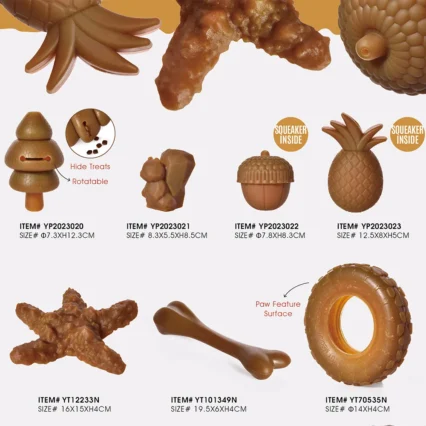 Rubber Dog Toys Best Dog Chew Toy Natural Rubber Pet Toys