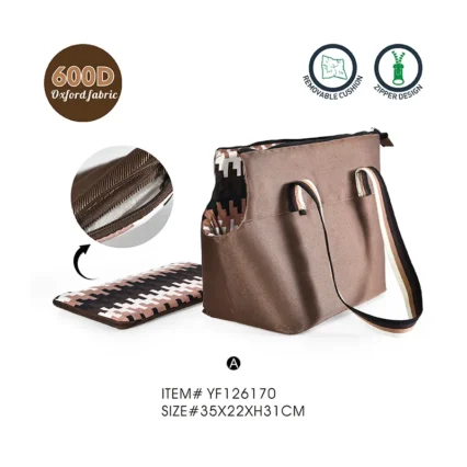 Small Dog Carrier Handbag Custom Cat Travel Sling Bag