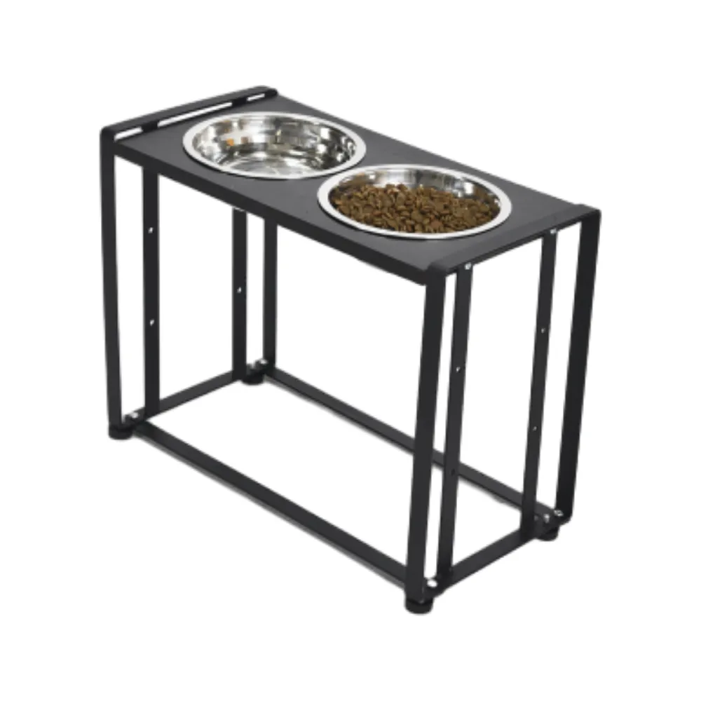 Metal Dog Elevated Feeder With Stainless Steel Dog Bowl - Image 2