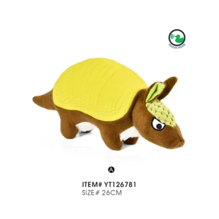 Oem Stuffed Armadillo Dog Toy For Dogs Chewers
