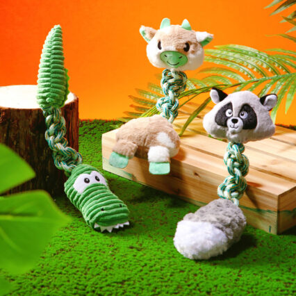 Stuffed Cow Dog Toy Interactive