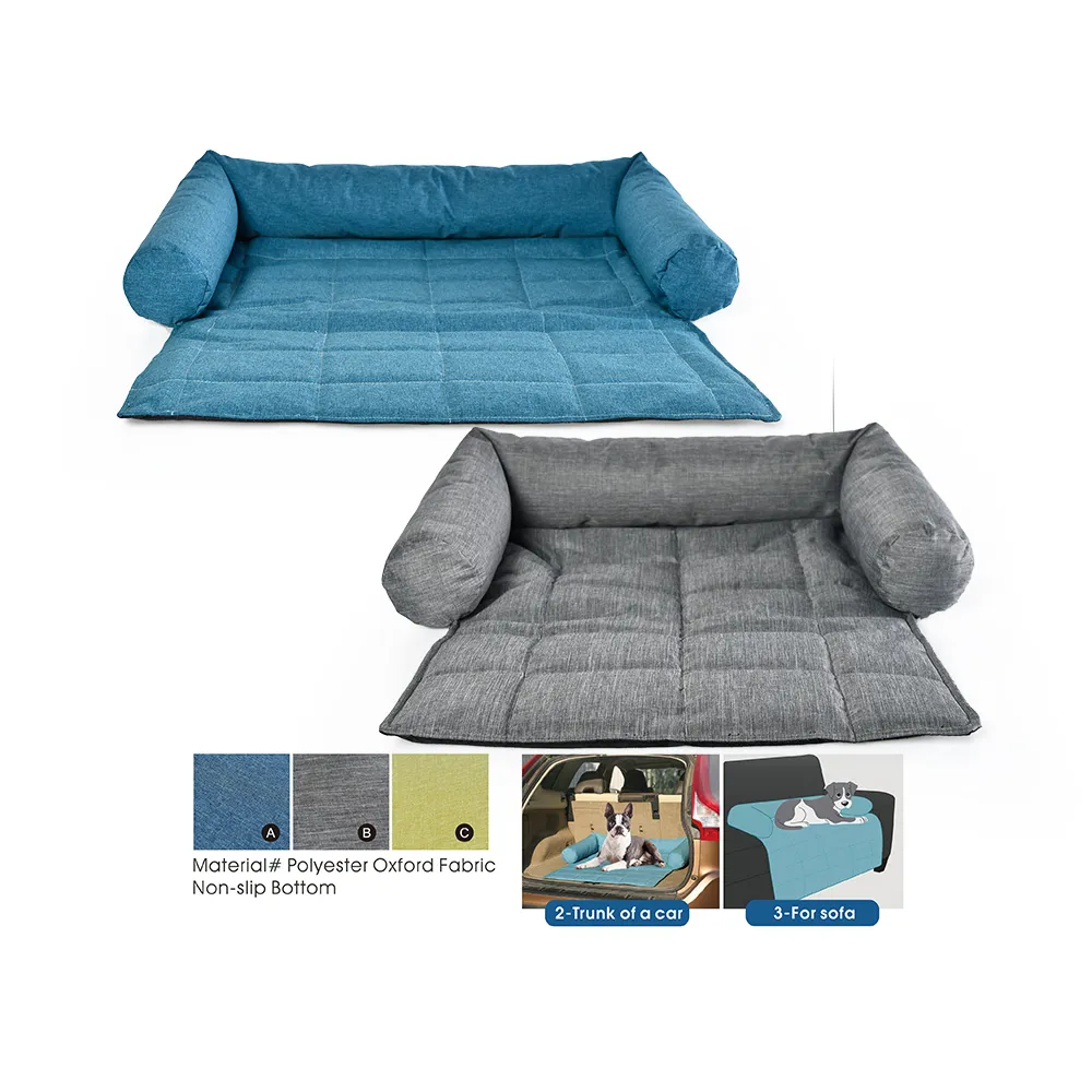 Waterproof Pet Bed Sofa Cover Dog Bed With Sides