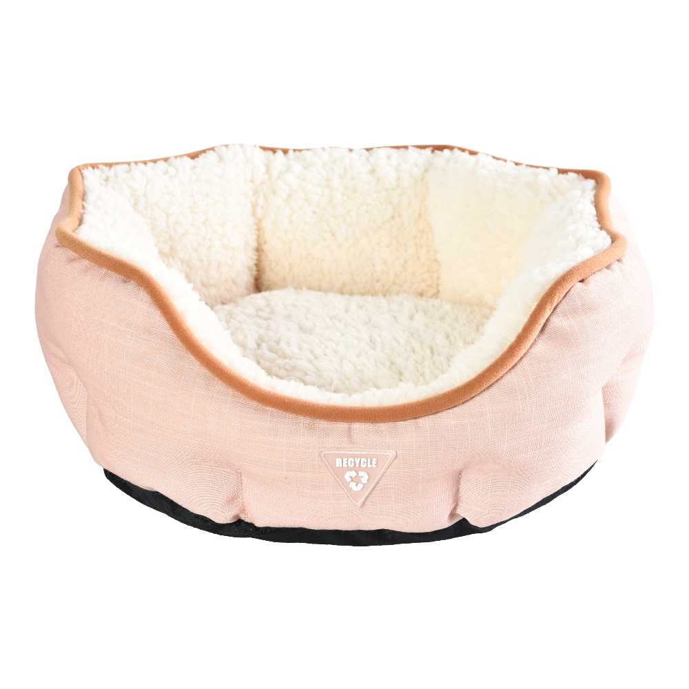 Dog Bed Made From Recycled Bottles Soft Plush Pet Beds - Image 4