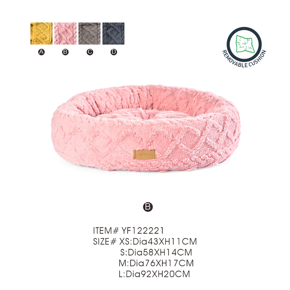 Luxury Round Dog Beds Soft Pet Bed - Image 5