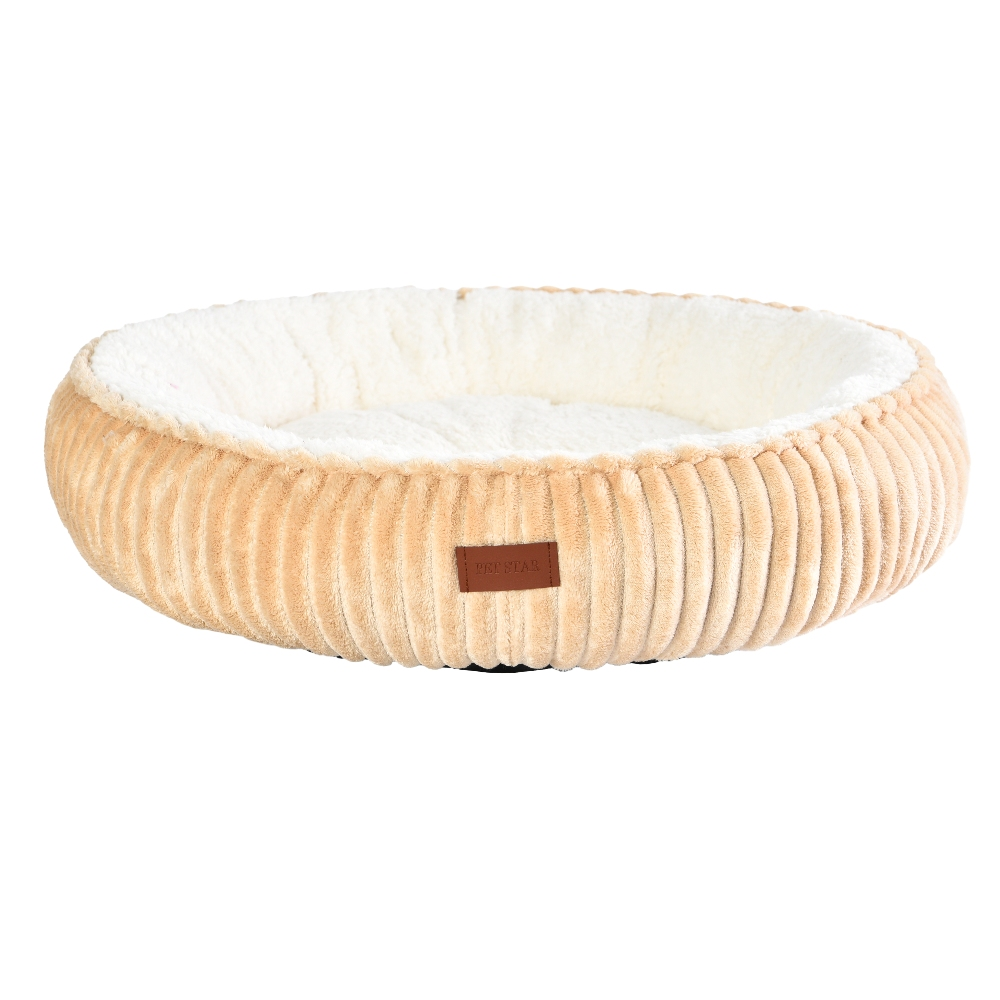 Round Dog Beds Flannel Fleece Pet Bed - Image 6