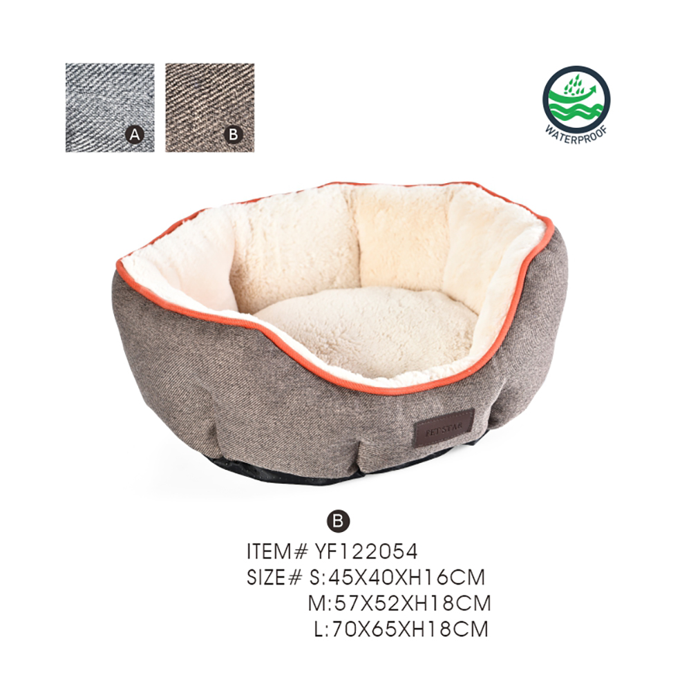 Dog Bed With Removable Cushion Waterproof Warming Cat Beds - Image 5