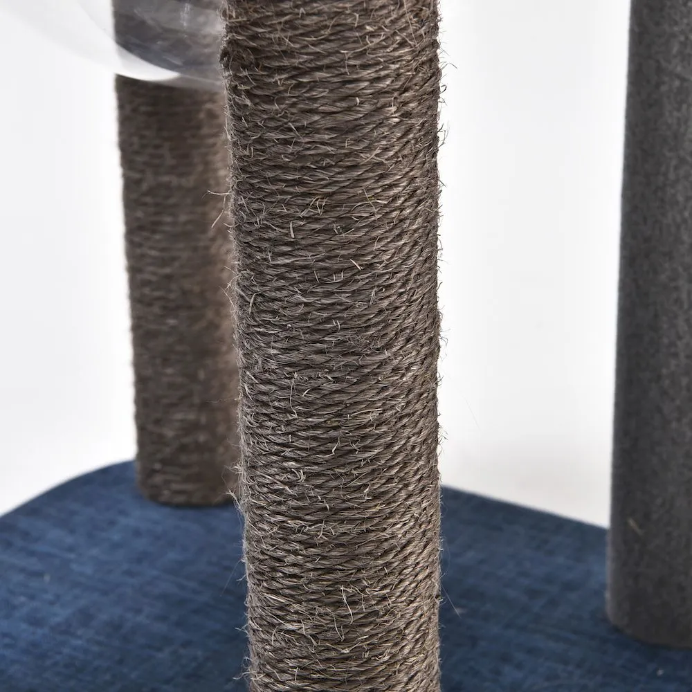 Small Cat Condo 3 Level Transparent Space Cabin Cat House - Image 3