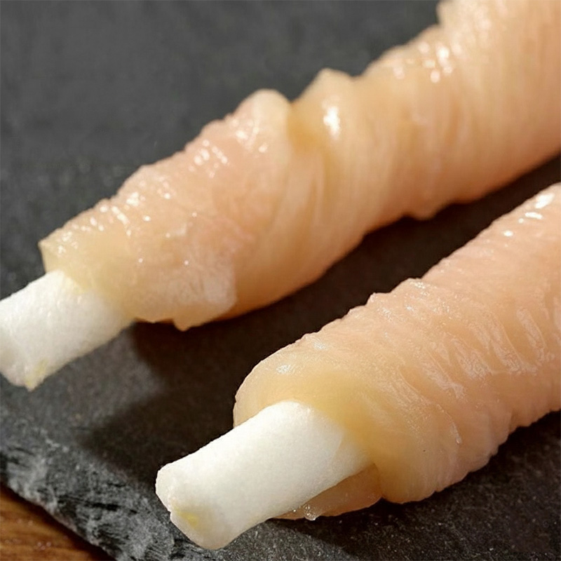 Chicken wraps rawhide