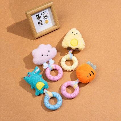 Plush Chew Ring for Dogs