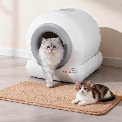 APP-controlled Litter Box