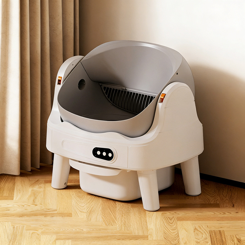 Open-Style Fully Automatic Cat Litter Box