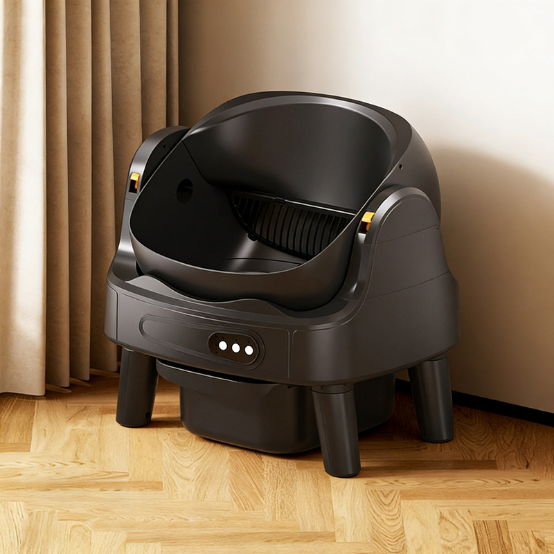 Open-Style Fully Automatic Cat Litter Box