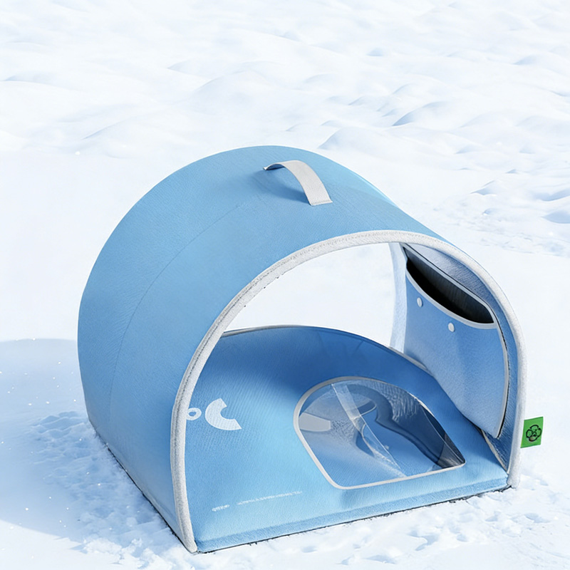 Ice Crystal Box Cooling Cat Nest