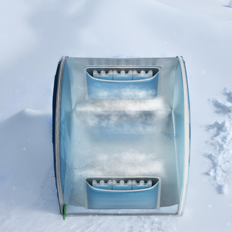 Ice Crystal Box Cooling Cat Nest