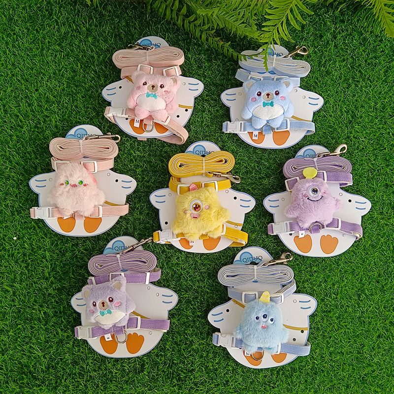 Cute Doll Design I-shaped Dog Harness