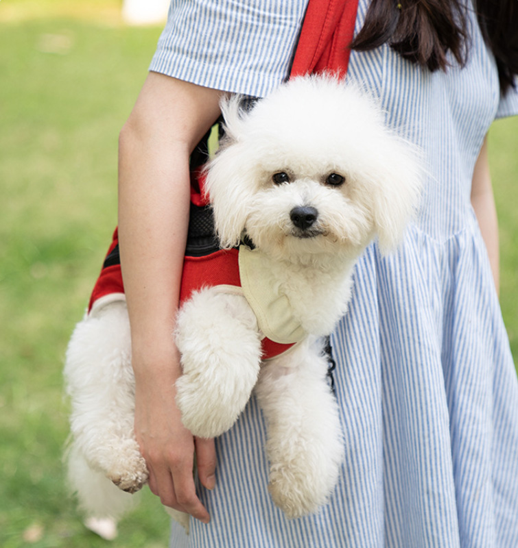 Linen and Cotton Portable Pet Carrier Backpack