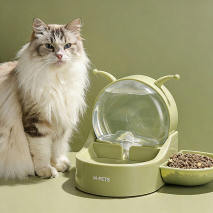 Pet Drinking and Feeding Combo Machine