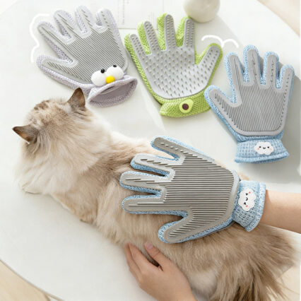 Silicone Hair Removal Pet Grooming Glove