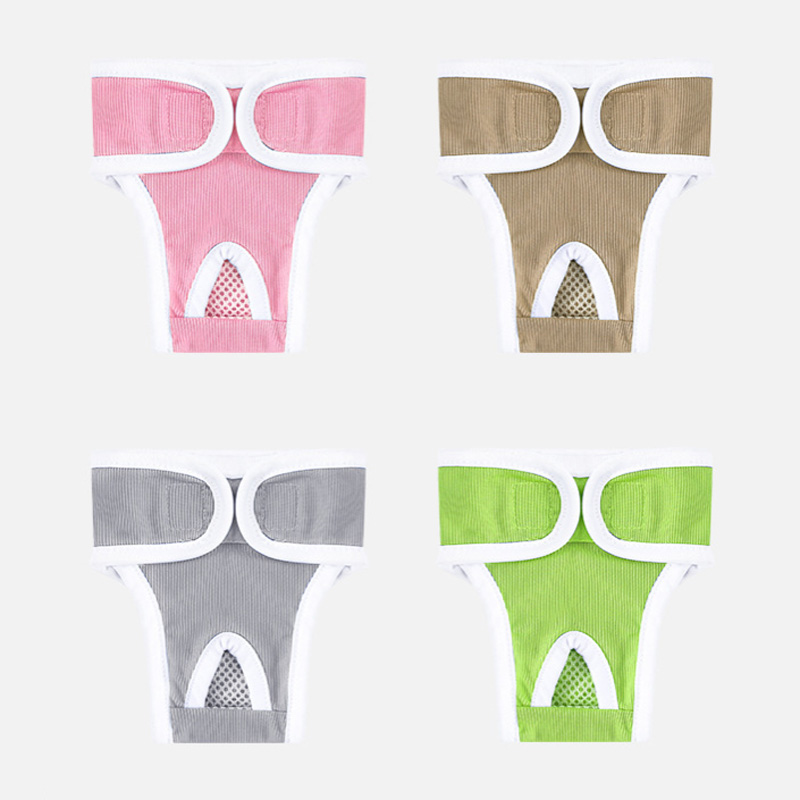 Velcro Dog Diapers Pet Sanitary Pants