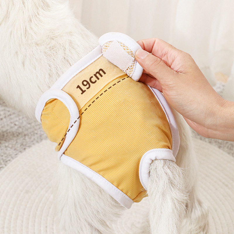 Velcro Dog Diapers Pet Sanitary Pants