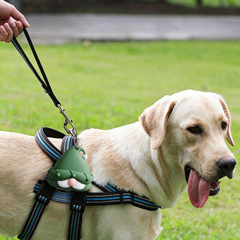 Santa Claus-Themed Pet Waste Bag Dispenser