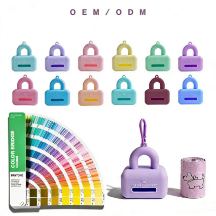 Portable Silicone Dog Waste Bag Dispenser