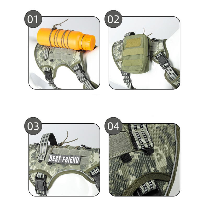 Multifunctional Tactical Dog Harness