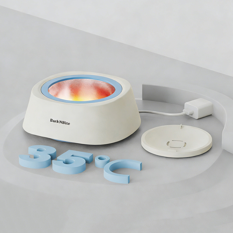 Large-Capacity Thermostatic Floating Pet Bowl