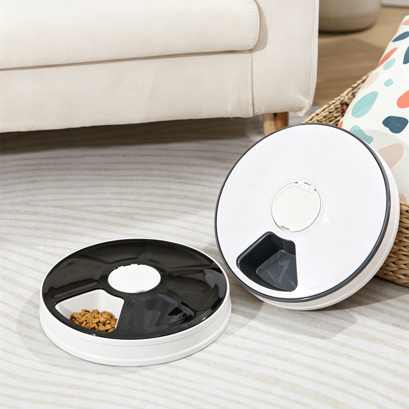 24-hour Timed and Measured Pet Feeding Bowl